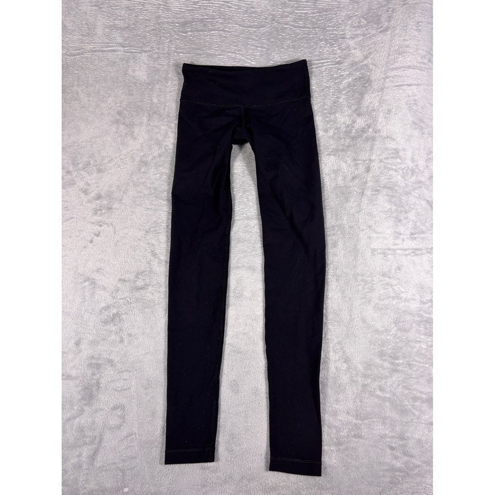 Lululemon Wunder Under Pant Black Leggings Womens Size 4 Yoga Athletic Pants